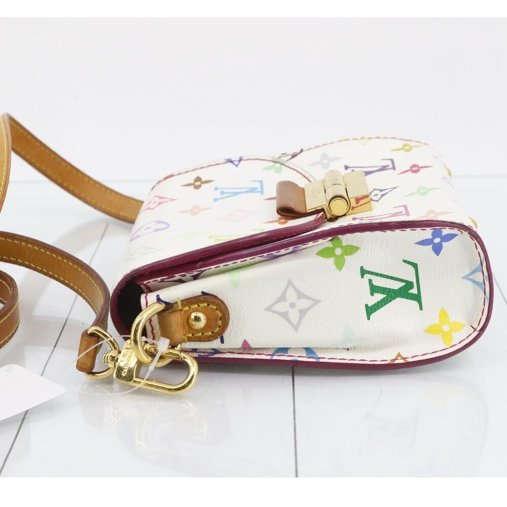 Louis Vuitton Multicolor Heartbreaker Bag Monogram Crossbody Vintage White LV - Picture 3 of 16